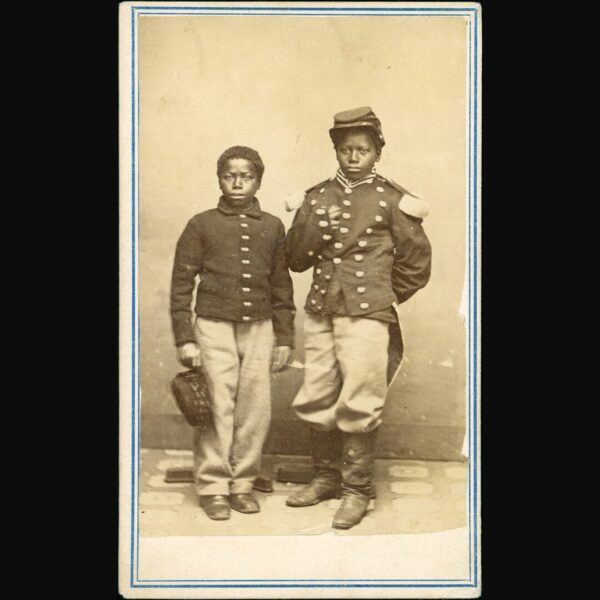 Iowa Boys in Civil War Uniforms